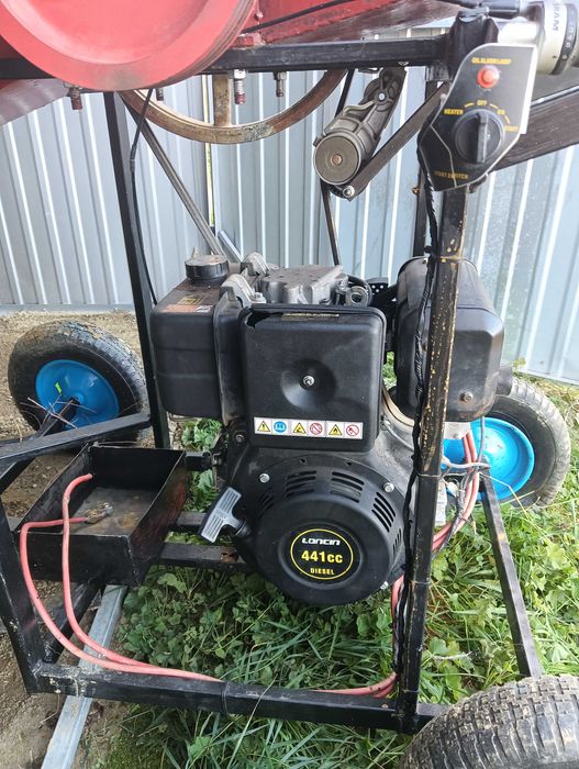 Rębak spalinowy diesel