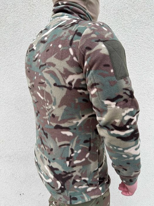 Фліска військова мультикам \ флиска мульт ЗСУ \ флисовая кофта военная