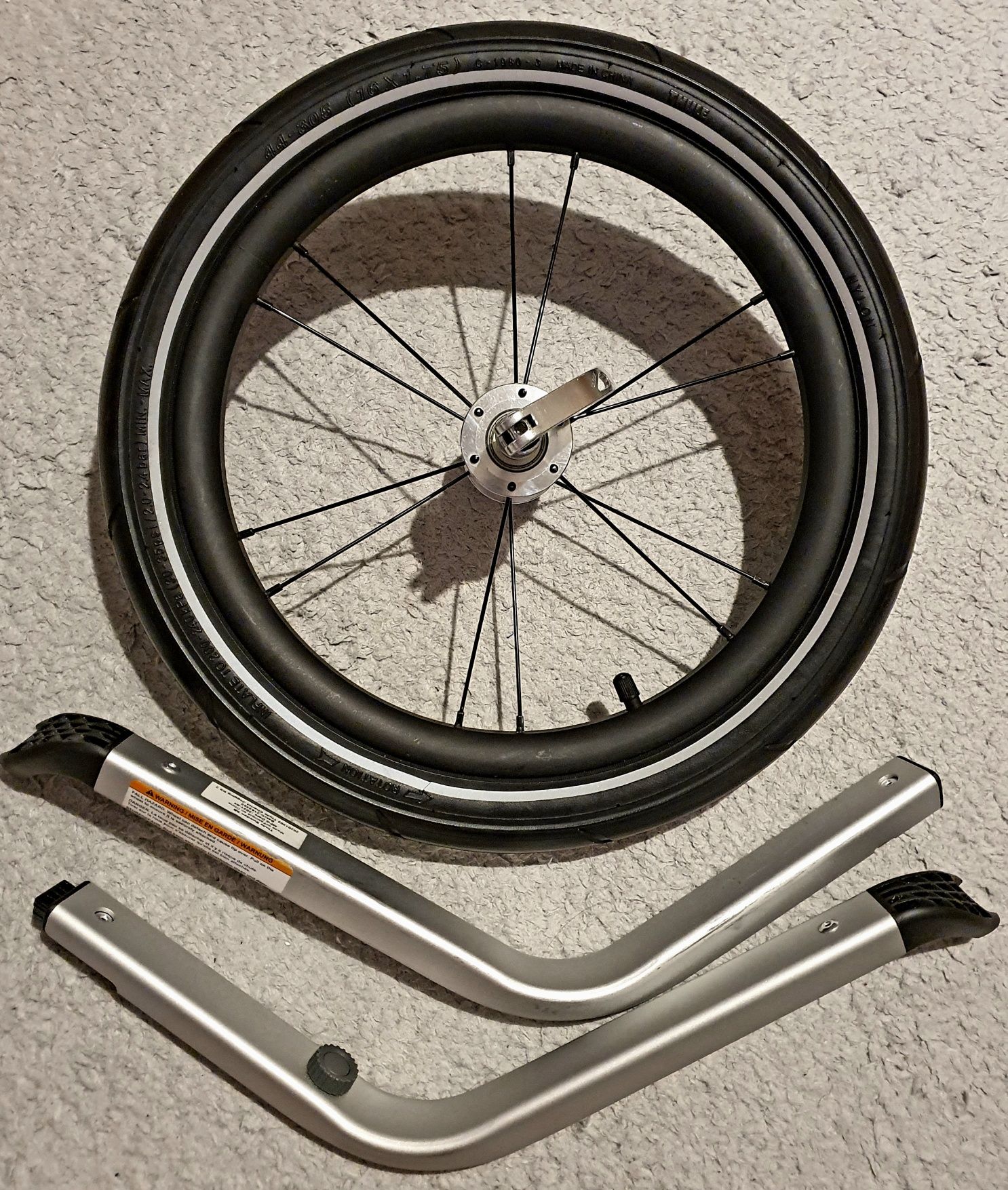 THULE Zestaw koło do joggingu Chariot Sport2 Cross2 Lite2  jak nowe