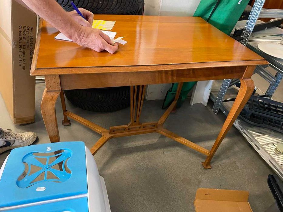 Stolik kawowy drewniany lekki stylowy elegancki delikatny FV DOWÓZ