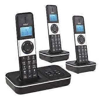 BISOFICE D1002 TAM-T Telefone sem fio de 3 aparelhos com máquina de at
