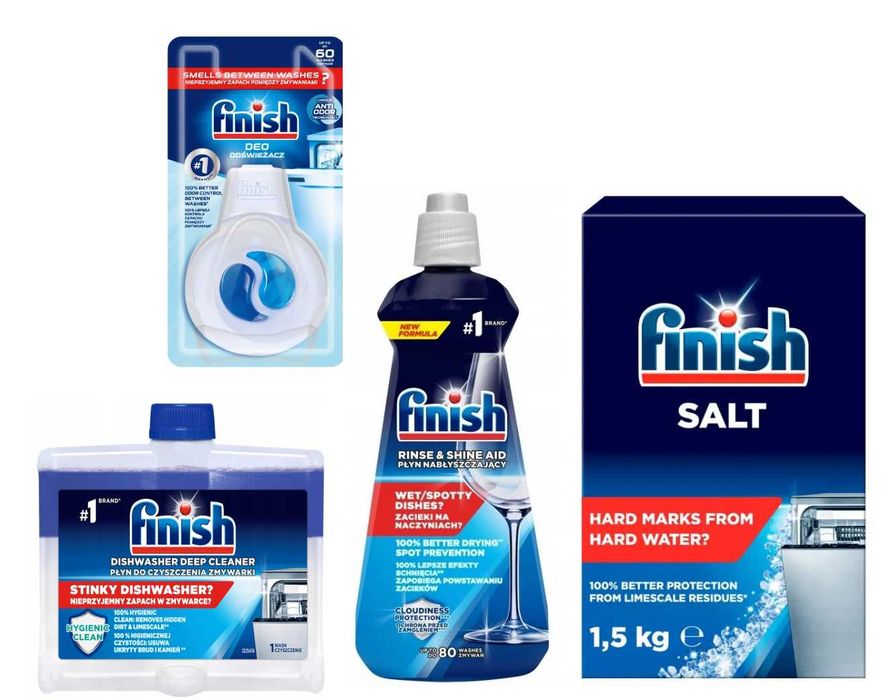 Zestaw do zmywarki Finish