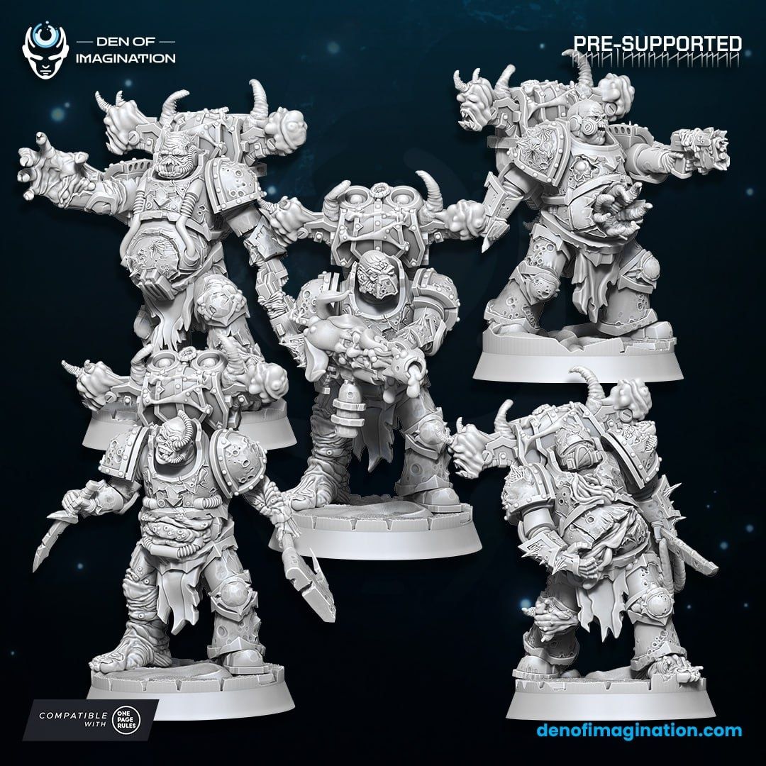WARHAMMER 40000 3д друк 3d Вархамер Космодесант фотополімерний мініатю