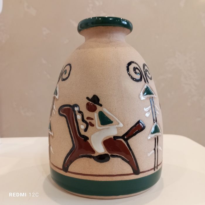 Ваза ЛКСФ  майоліка кераміка