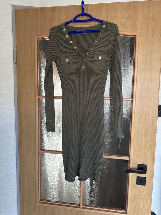 Sukienka dzianinowa S kokor khak