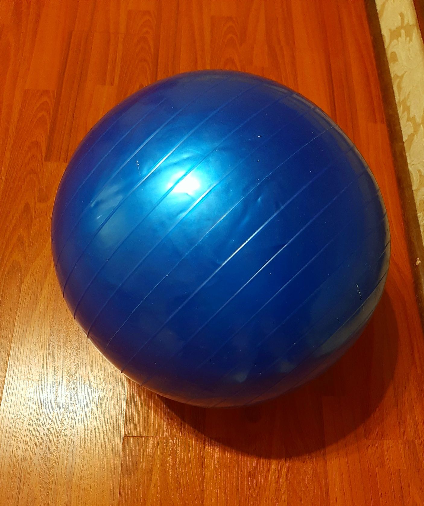 М'яч для фітнесу (фітбол), ms діаметр 60 см,синього кольору
