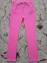 Детские новые штаны брюки 164 размер розовые made in Turkey