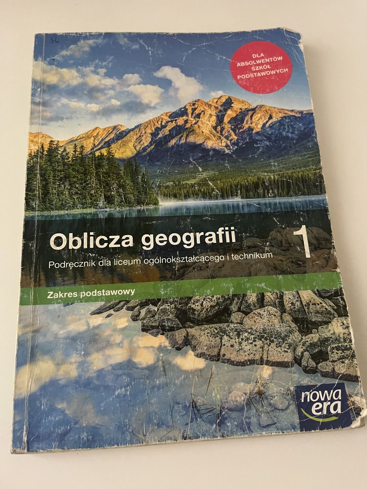 Ksiażka Oblicza Geografi 1 klasa