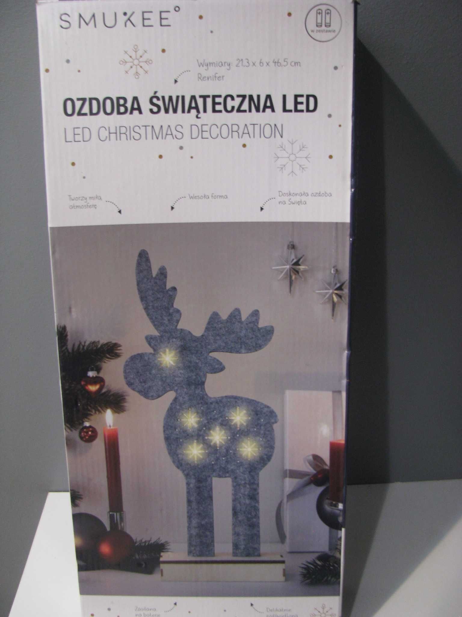 Nowy dla dzieci renifer led