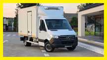 Mercedes-Benz SPRINTER 516 CDI 907❗❗NOWY MODEL / CHŁODNIA-MROŹNIA 8EP / -25*C +25*C / AGREGAT THERMOKING / ZASILANIE ZEWNETRZNE 230V / ZABUDOWA IGLOOCAR / PODWÓJNE KOŁA / TEMPOMAT / SERWIS ASO / SALON POLSKA / 1 WŁAŚCICIEL / JAK NOWY ❗❗