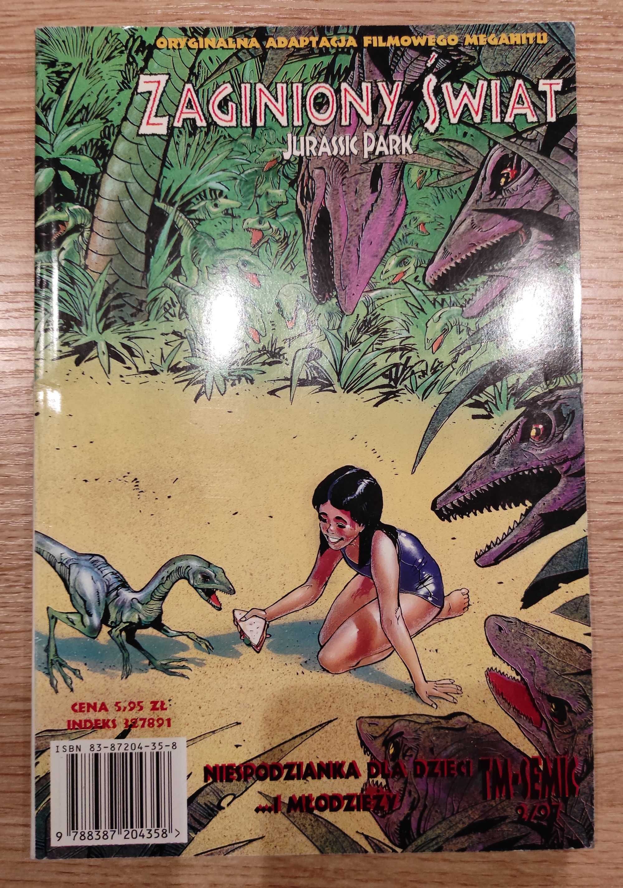Komiks Zaginiony świat Jurassic Park nr 2/97