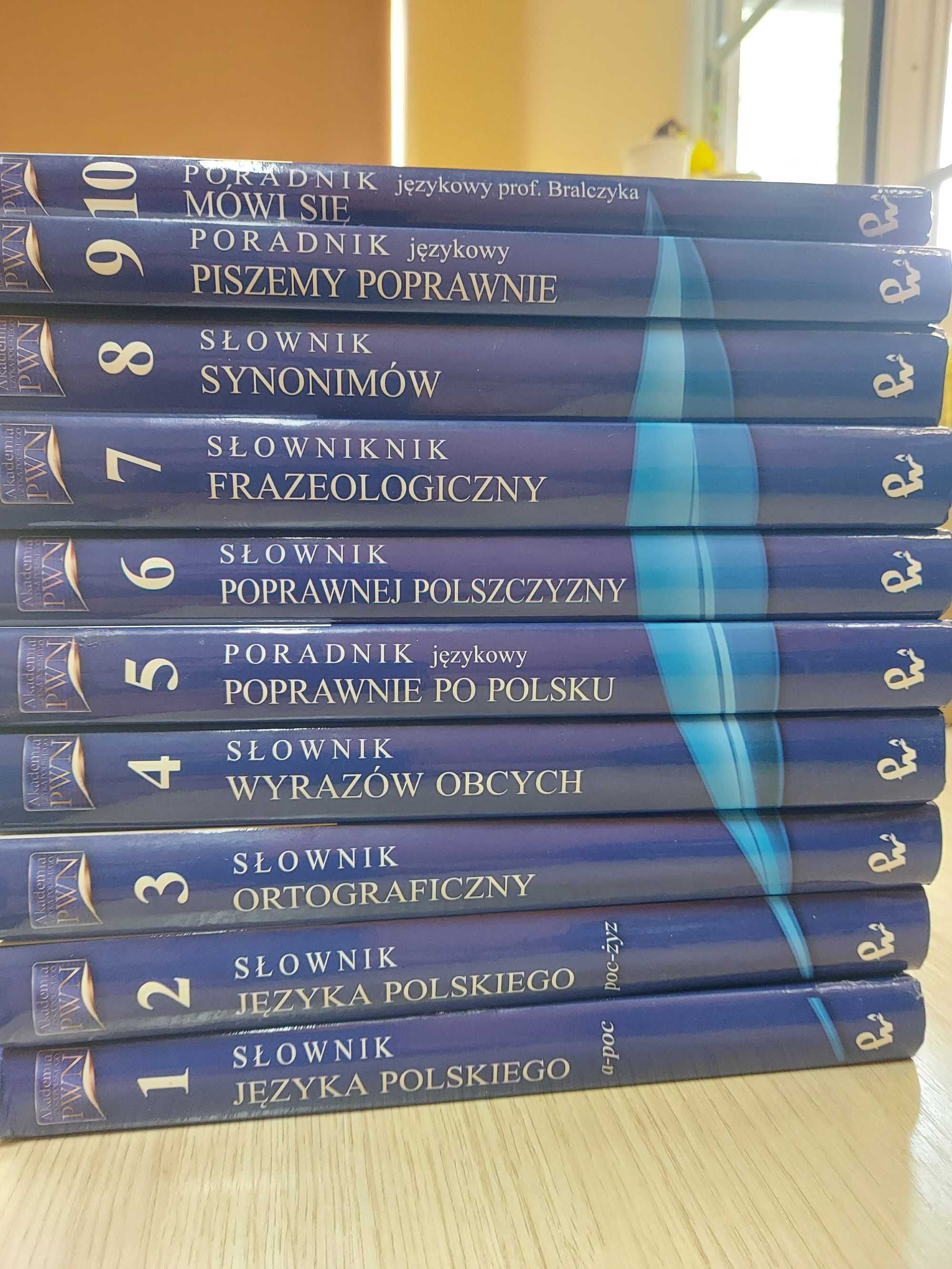 Ksiazki zestaw Akademia Jezyka Polskiego
