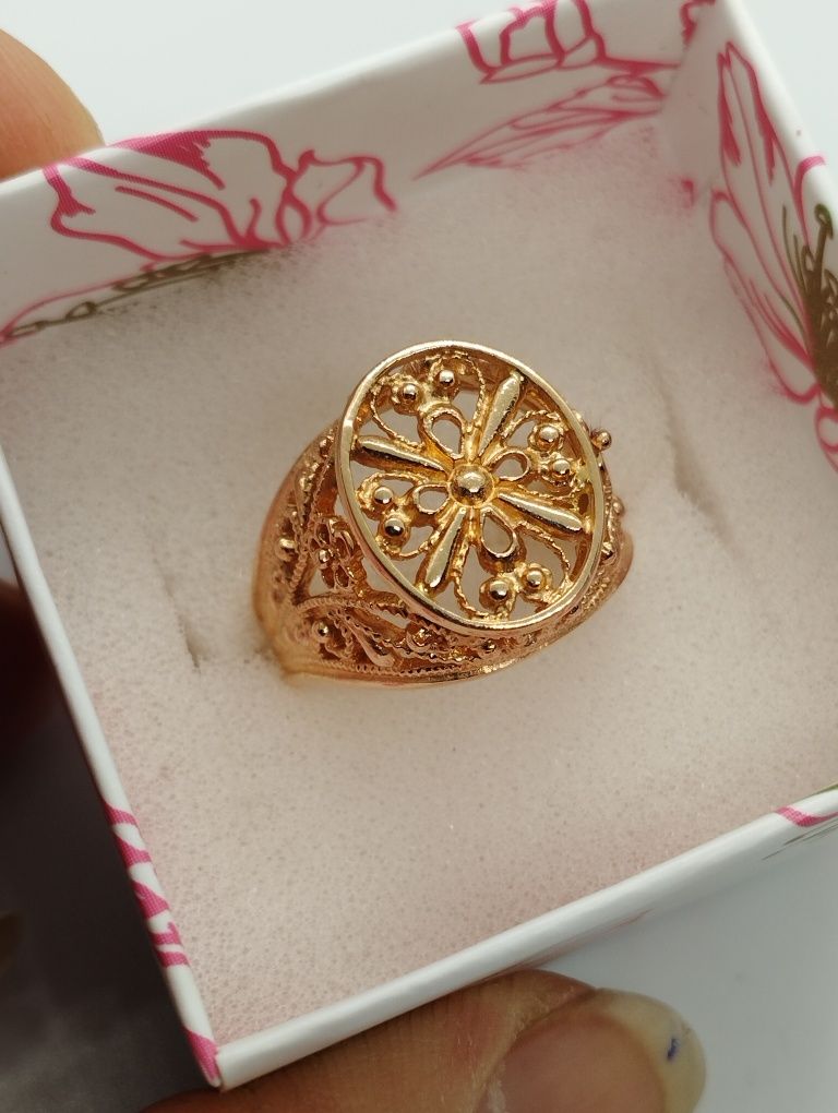 Золотой перстень СССР 17.5 размер 6.51 грамма