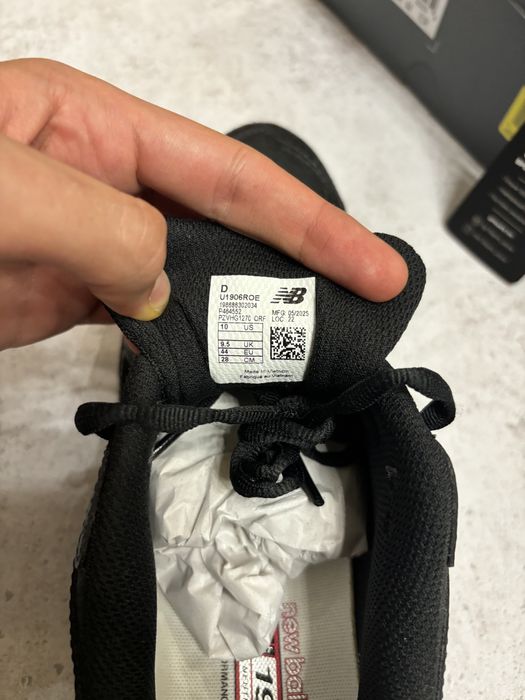 ОРИГІНАЛ! Кросівки New balance 1906r primaloft чорні | 44