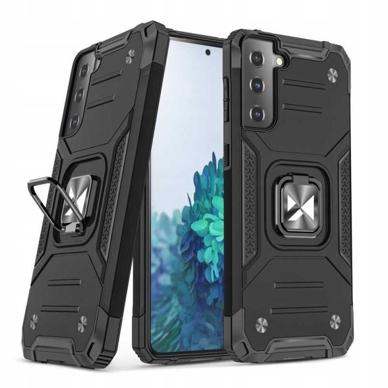 Etui Pancerne do Samsung Galaxy S21 FE + Szkło Hartowane