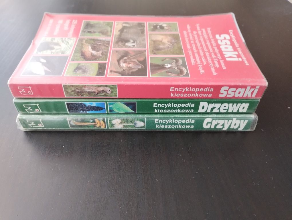 3x encyklopedia kieszonkowa - Ssaki, drzewa, grzyby