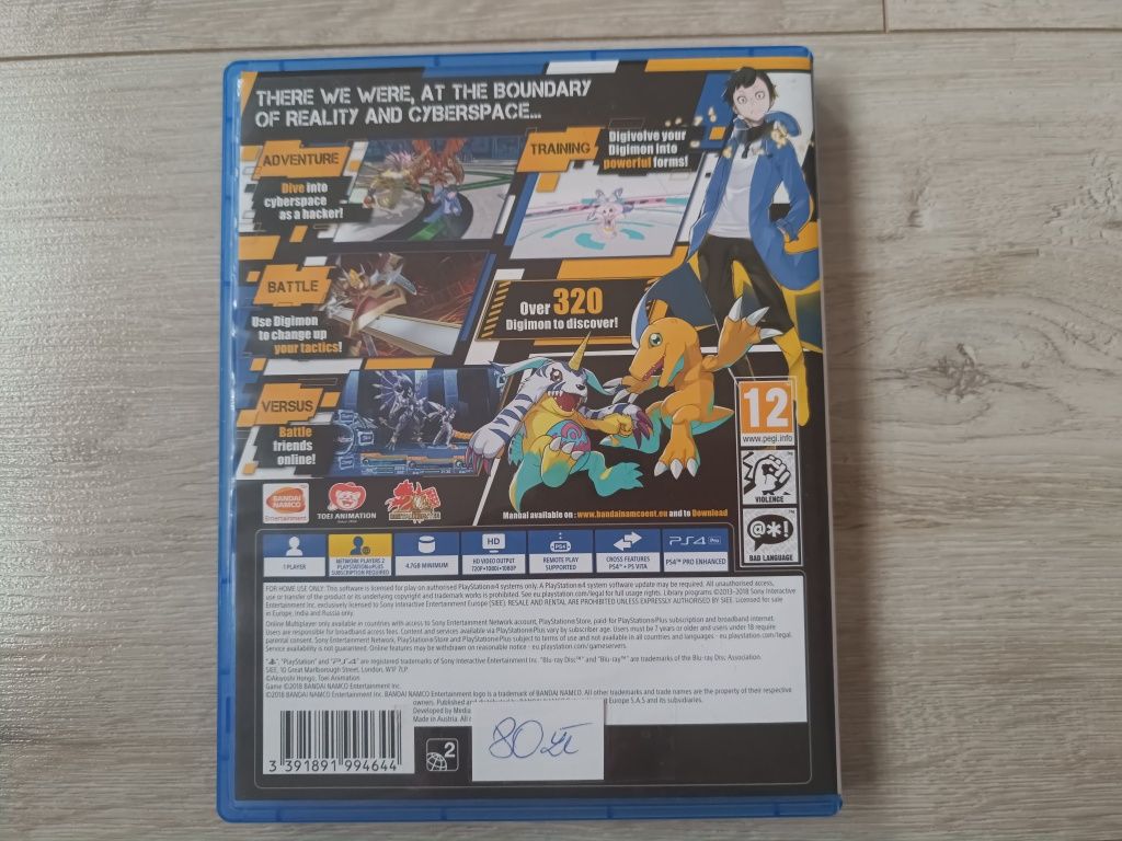 Gra PS4 - Digimonstory Cybersleuth Hacker's Memory