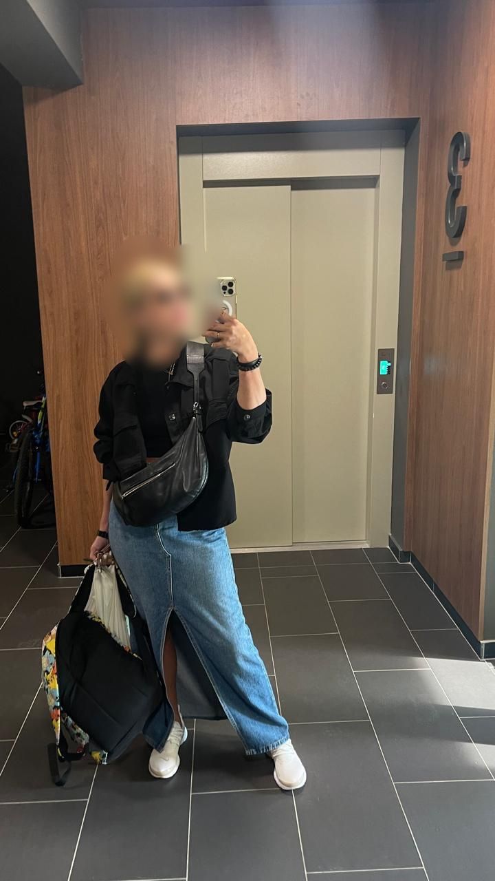 Юбка DENIM джинсовая