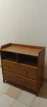 Dla dziecka meble IKEA Leksvik-HEMNES-drewno-komoda-biurko-regal