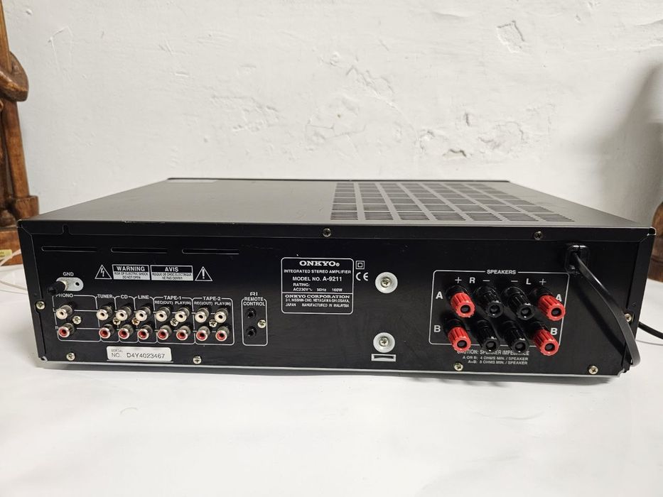 +Wzmacniacz stereo Onkyo A-9211, 2x 80 w+1atów