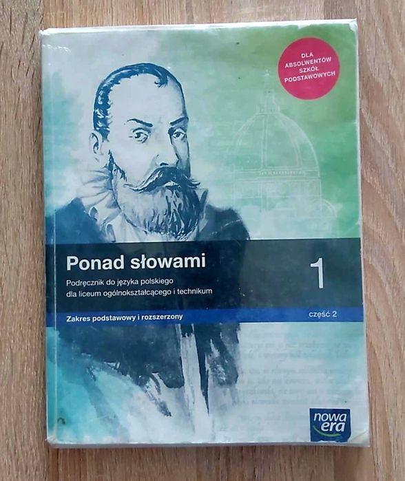 Ponad słowami 1 cz 2, zakres podstawowy i rozszerzony, nowa era
