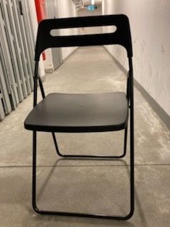 Ikea czarne krzesła