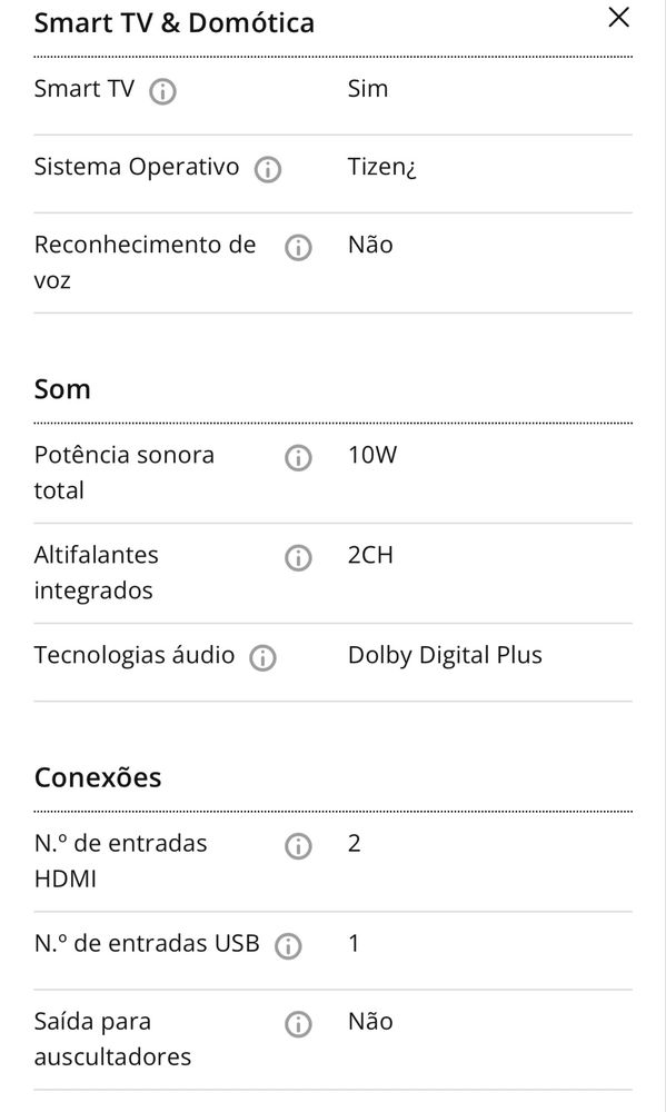 TV SAMSUNG ue32n4005aw (LED - 32'' - 81 cm - Smart TV)
