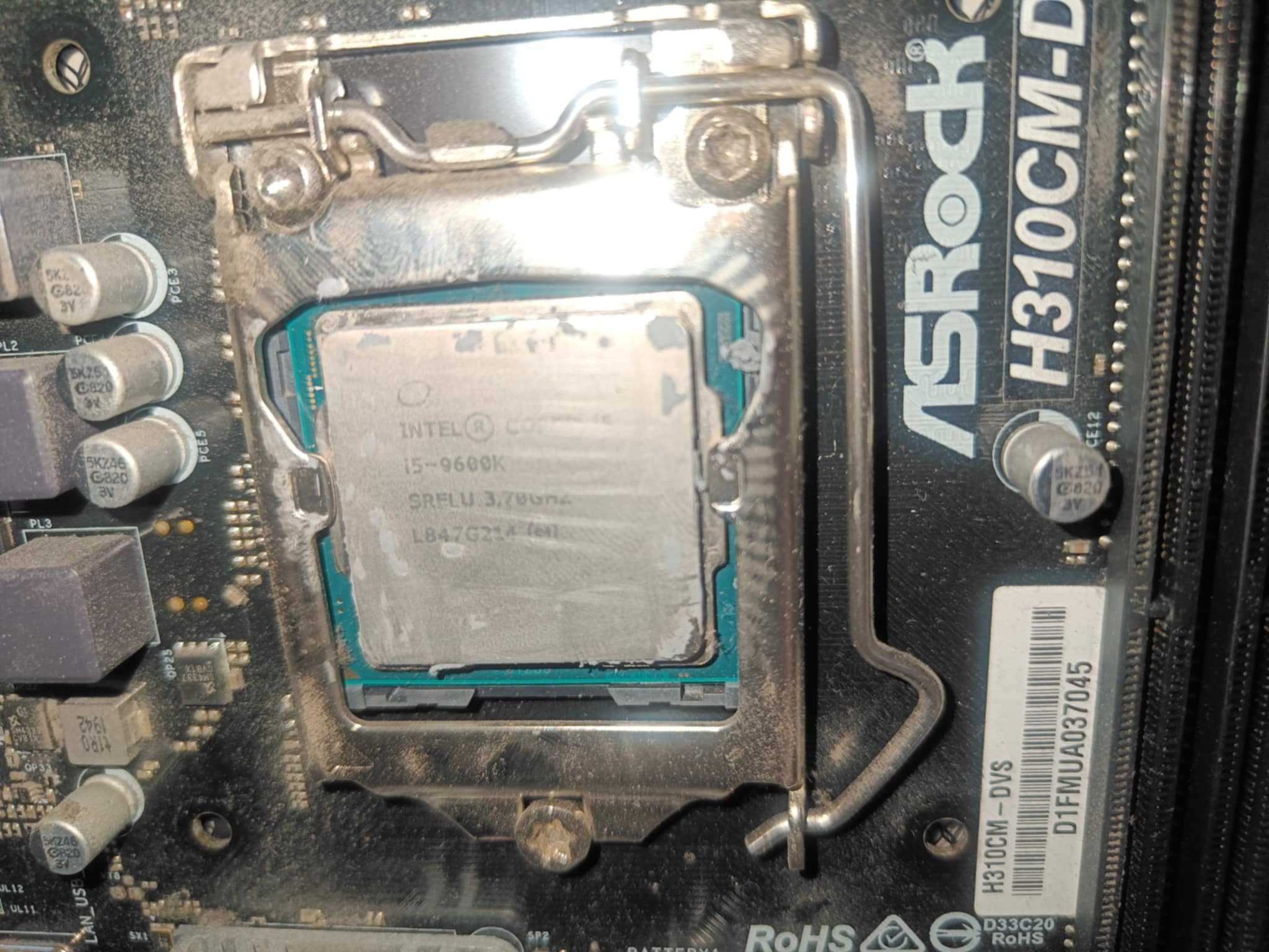 Procesor Intel Core i5 9600K 6x3,7GHz LGA1151 z płytą główną ASROCK