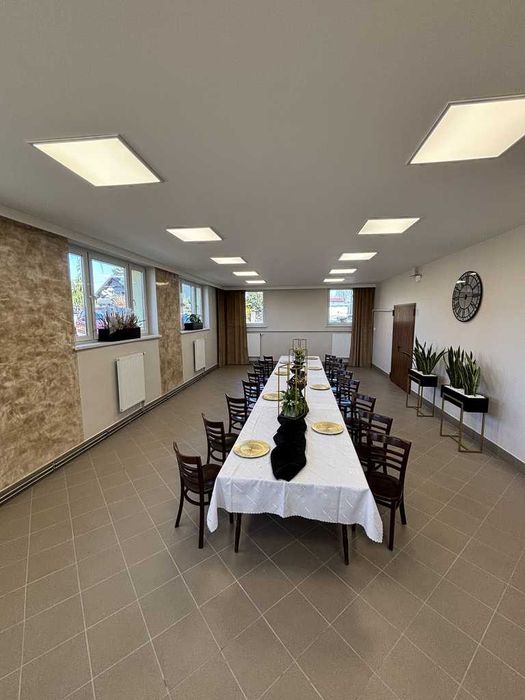 Lokal, sala do wynajęcia Strumień, przyjęcia, komunie, imprezy, 70m2