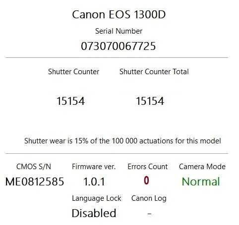 canon 1300D+18-55 só 15 mil disparos como NOVA