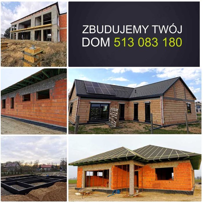 Budowa domów. Murarz. SSO. Stan Surowy. Ścianki działowe. Mury.