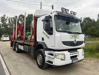 Renault Premium Lander 410  Do drewna lasu drzewa stosu kłody dłużycy penz