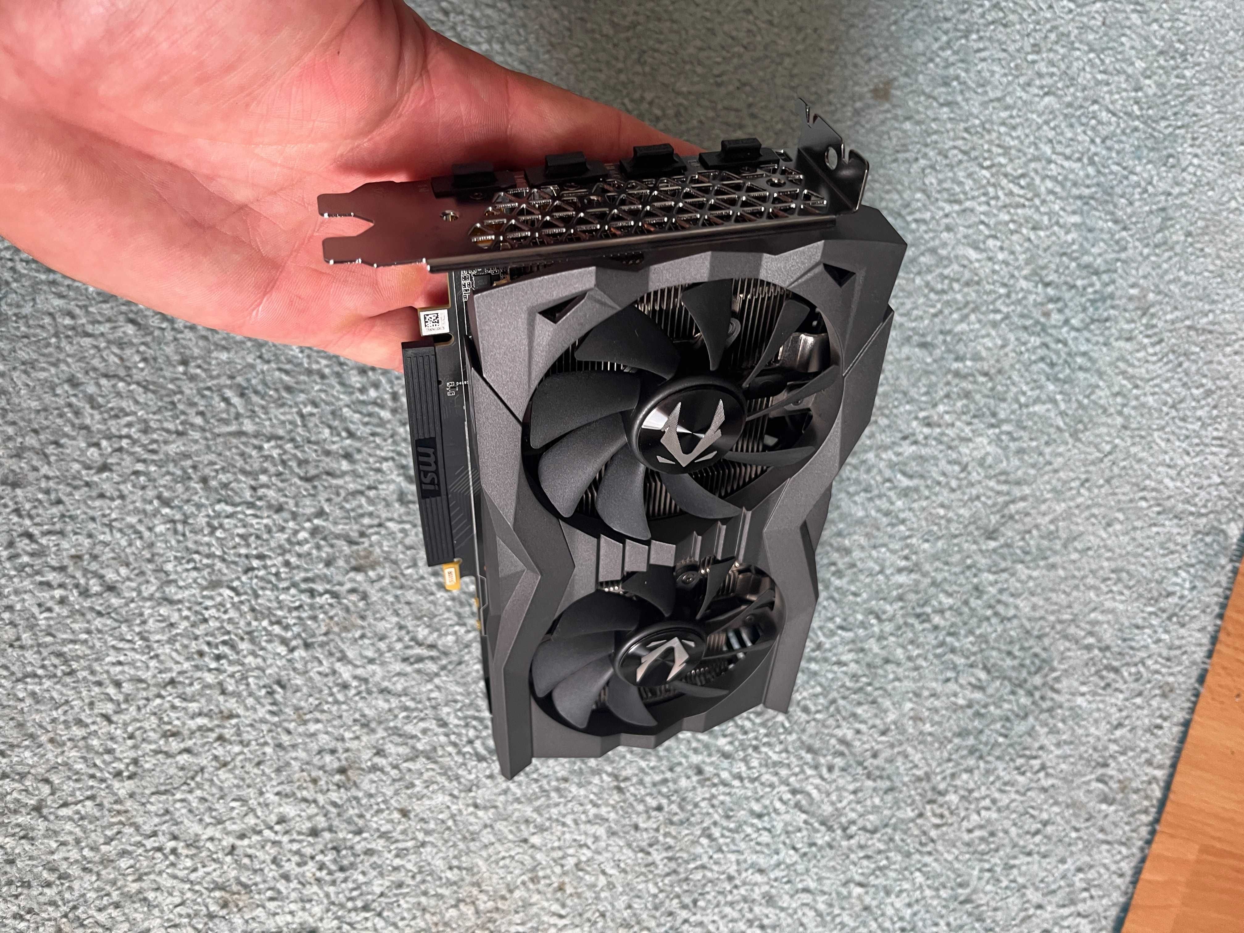 Karta graficzna Zotac GeForce GTX 1660 Gaming AMP 6GB GDDR5 ! NOWA