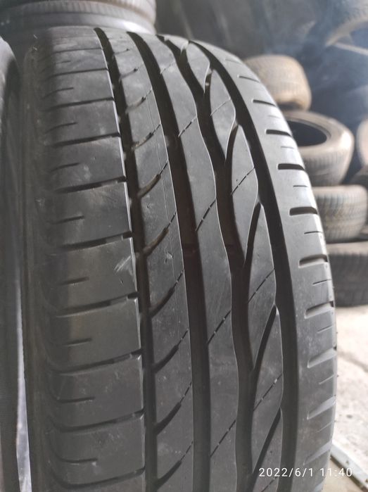 185.50.16 Bridgestone 2шт лето БУ склад шины резина из Европы R16 50