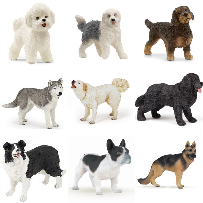 Фигурки собак Schleich (Шляйх), PAPO, CollectA