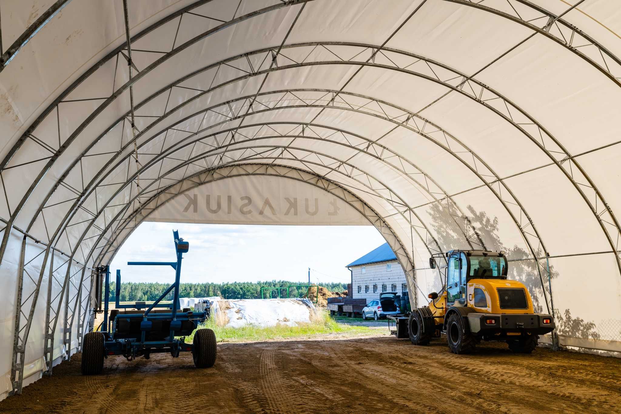 Hala Łukowa, Hala na bale, na maszyny ŁUKASIUK 18x40 720m2