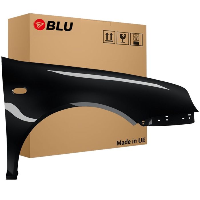 BLU Błotnik VW GOLF IV 4 LC9Z prawy czarny 97-06 przód ocynk BlackMagic