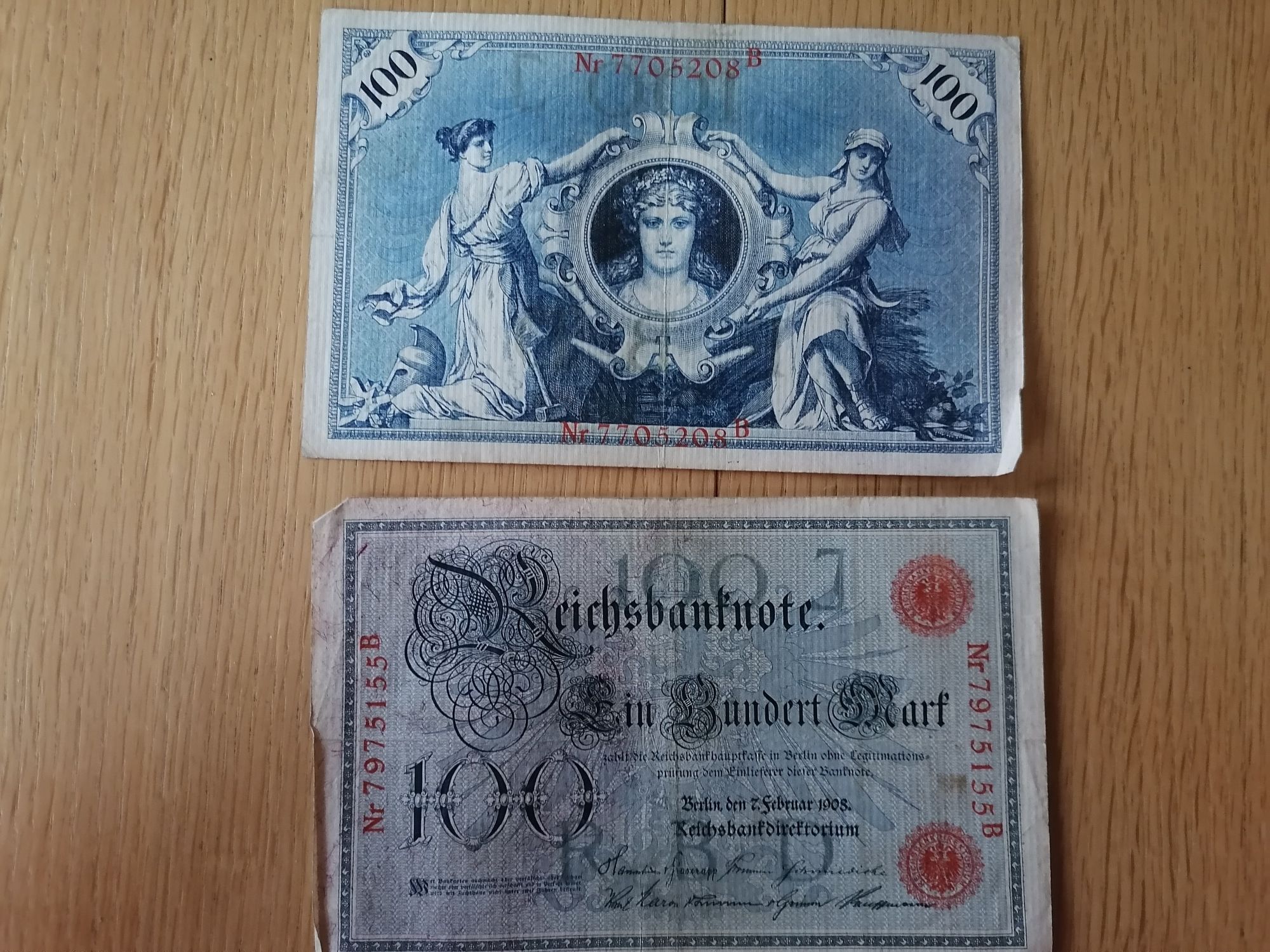 Banknot 100 Marek Niemieckich