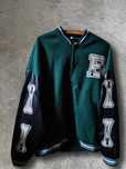 kurtka skeleton bones kości varsity jacket bejsbolówka