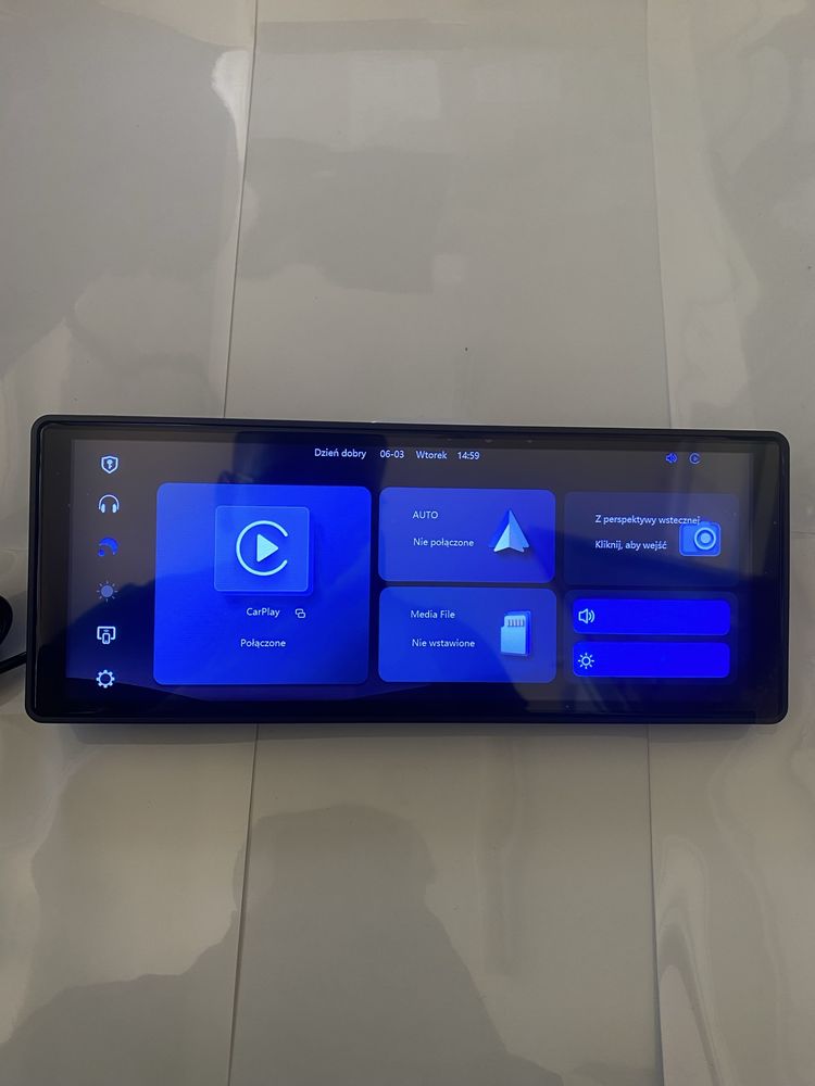 Stacja multimedialna lepsza wersja Android Auto Apple Carplay + kamera