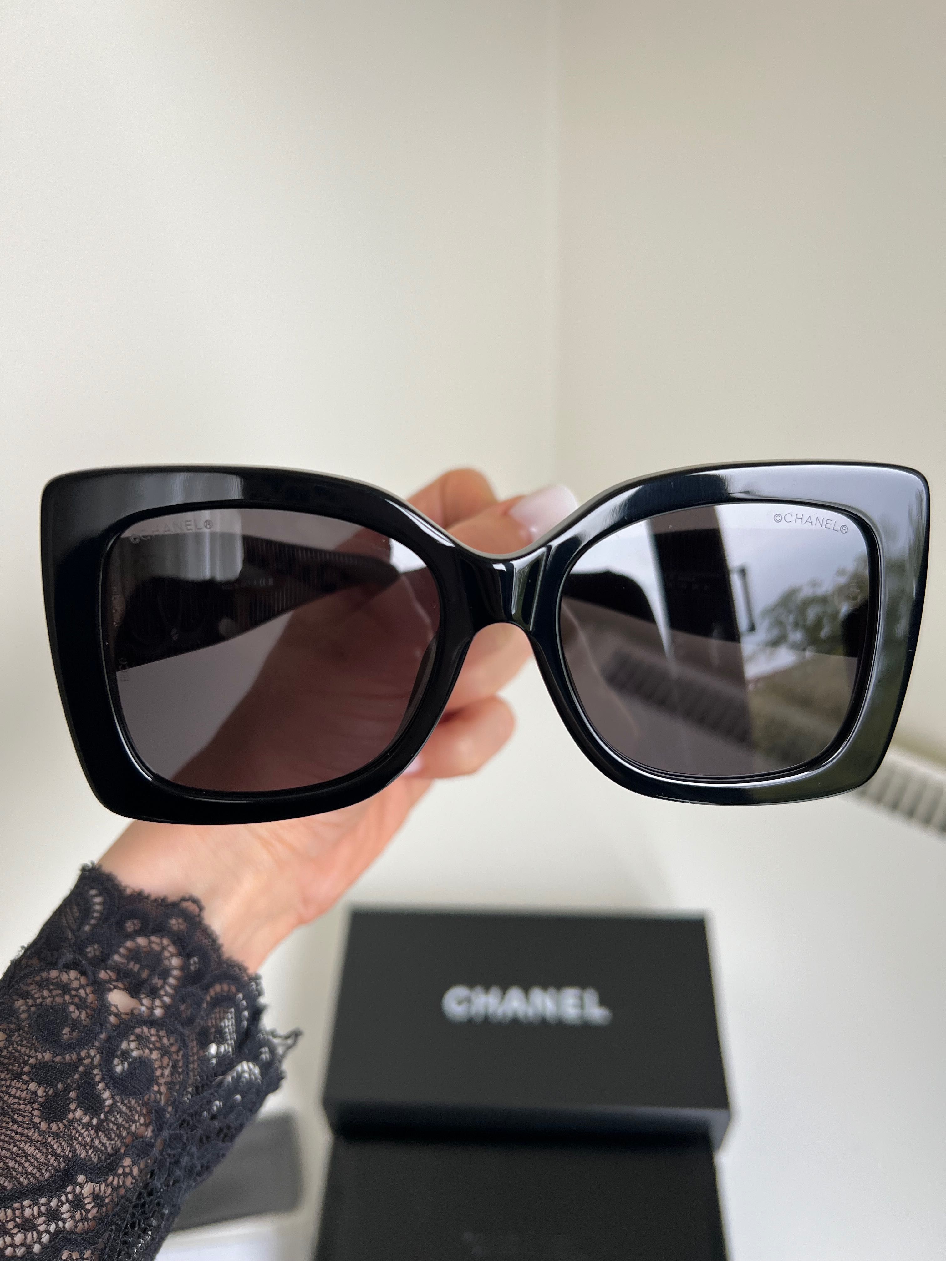 Chanel okulary przeciwsłoneczne kwadraty