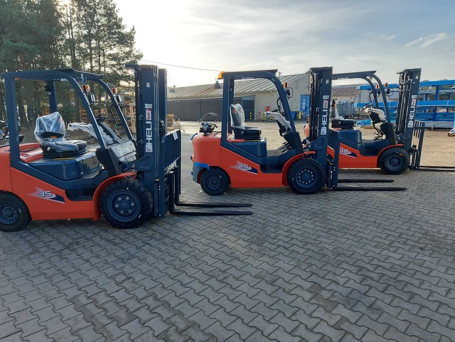 Wózek widłowy HELI CPYD15 Duplex 3000mm NOWY sztaplarka widlak 4sekcje