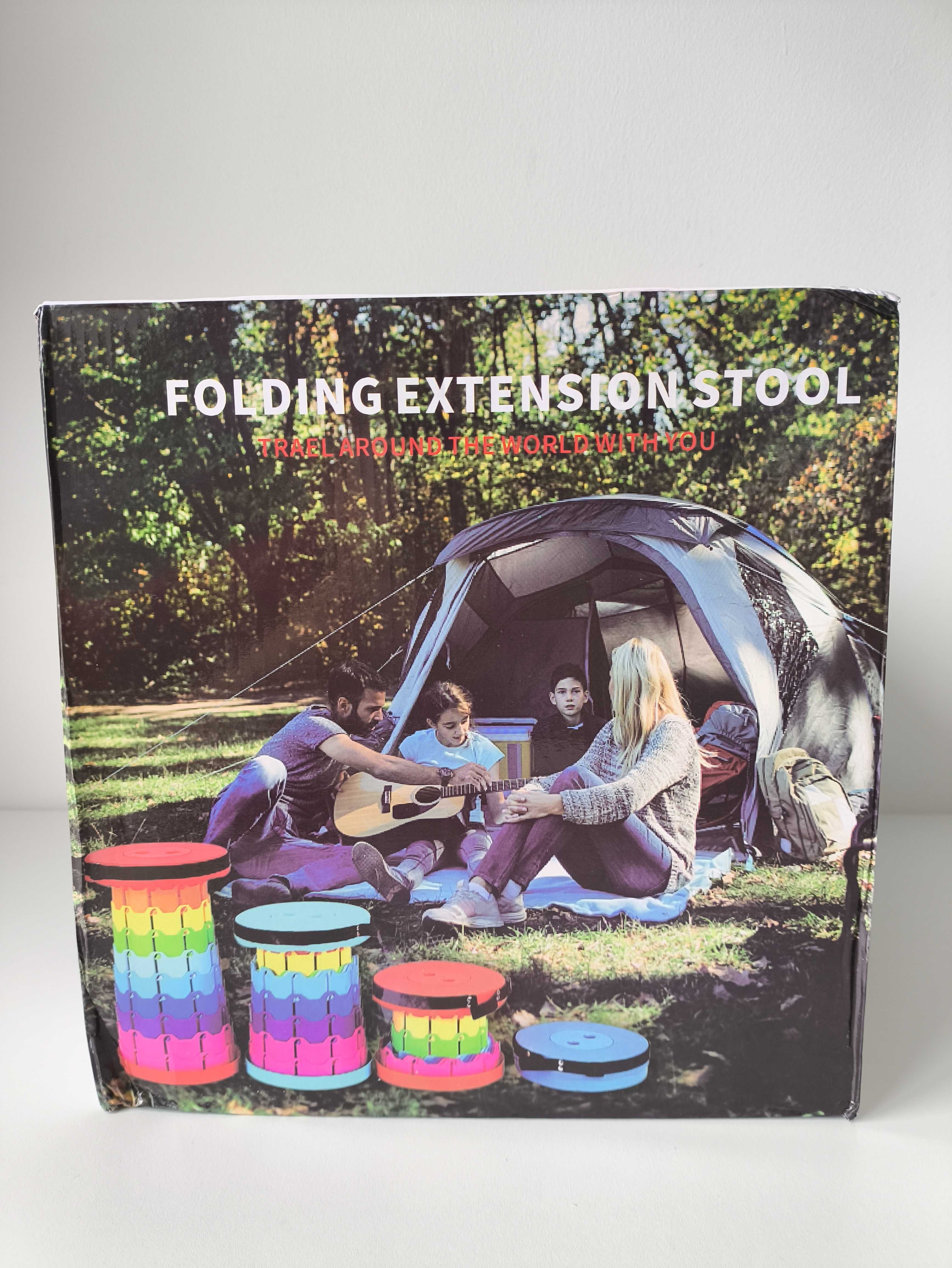 Folding extension stool (4 items)