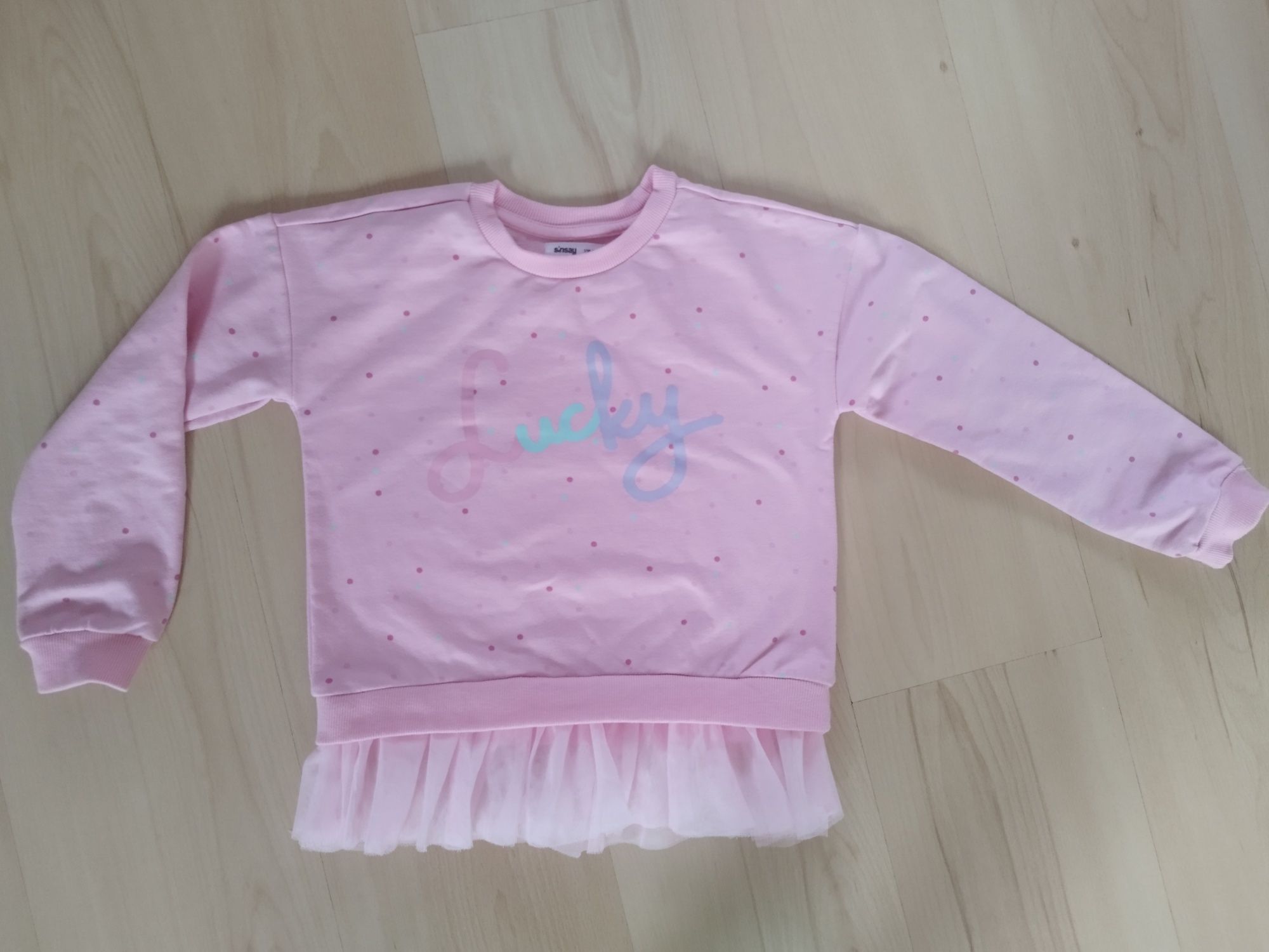Paka ubranek dla dziewczynki 122 jak nowe H&M, Sinsay