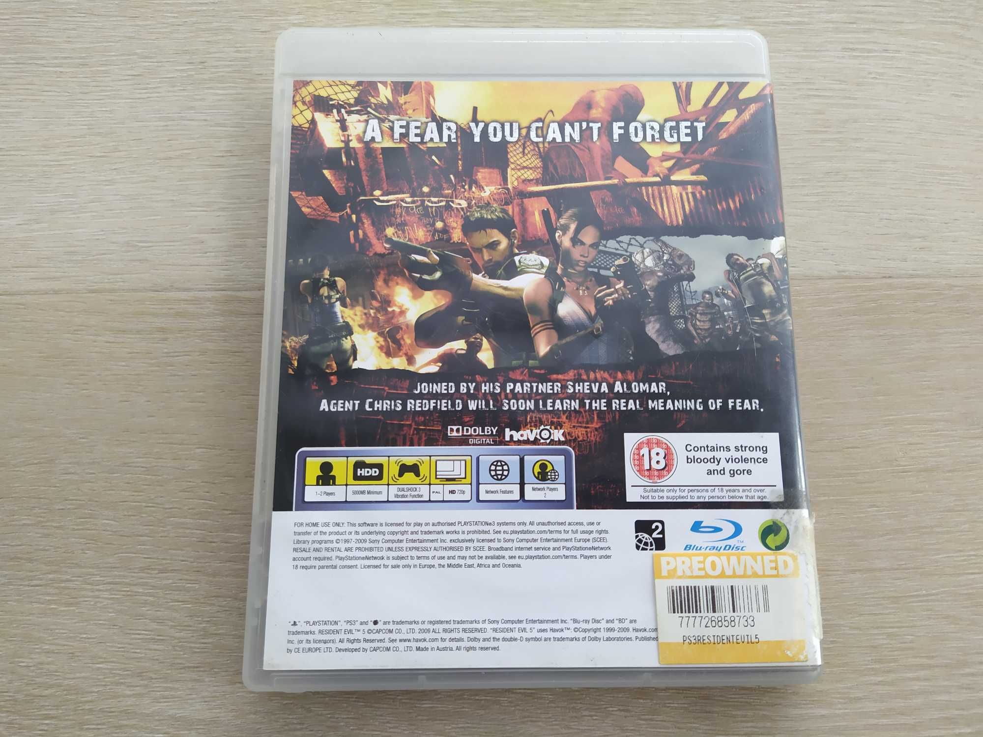 Resident Evil 5 [PS3]