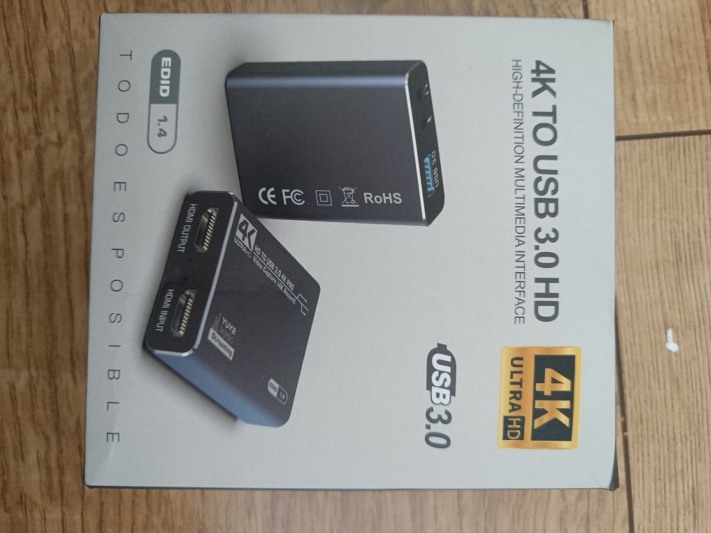 Balabaxer 4K audio video capture karta USB 3.0