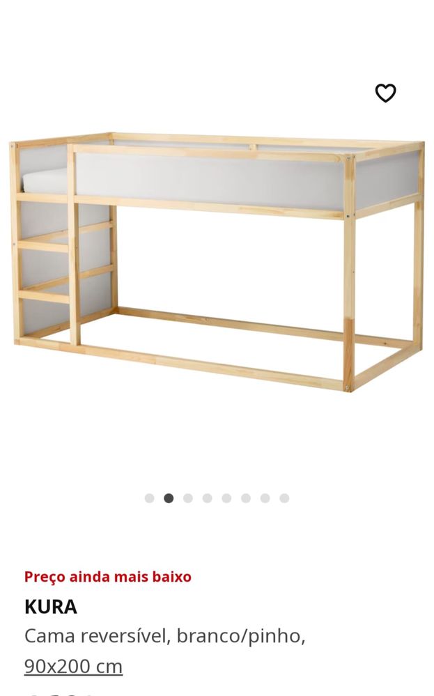 Cama IKEA - como Nova
