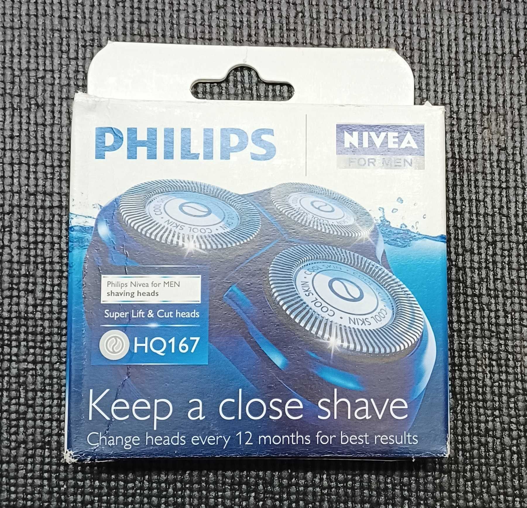 Cabeças de corte HQ167 Philips Maquina de Barbear Artigo novo