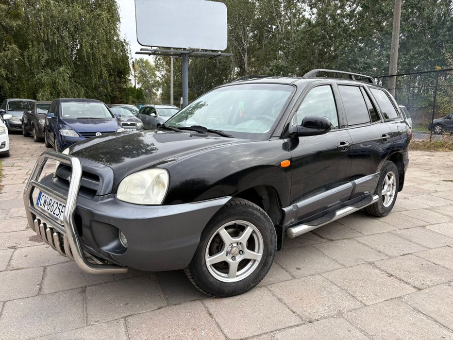 Hyundai Santa fe 2,4 GAZ 06r pali jeździ ważne opłaty
