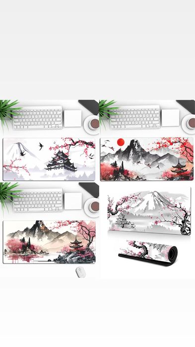 Ігрова поверхня|Коврик для миші Sakura 800х300, 900x400 2мм